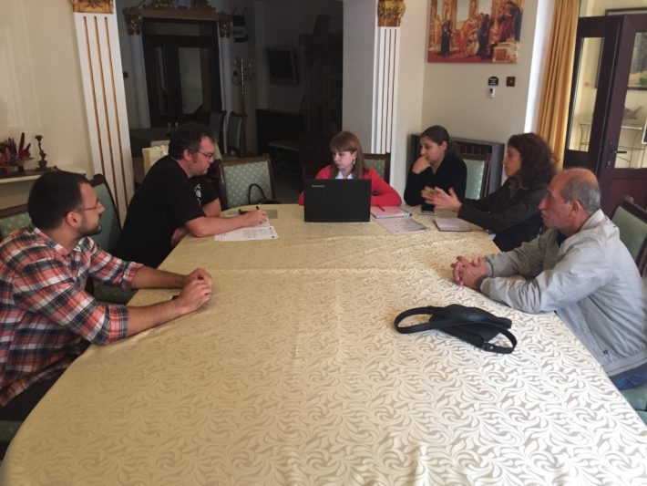 The third project team meeting at Craiova
